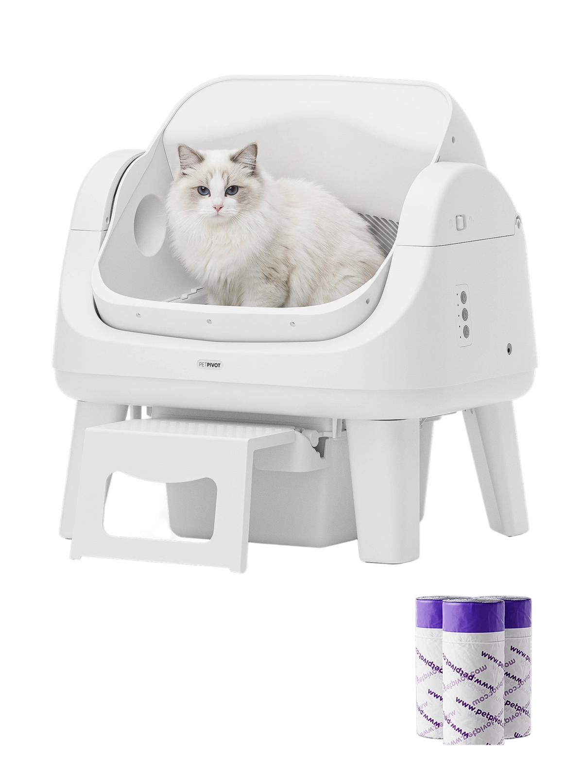 TRAVELO™ 12 Lite Cat Litter Box-Gray