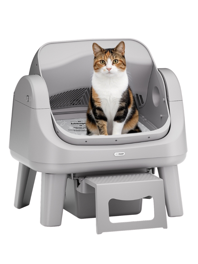 TRAVELO™ 12 Lite Cat Litter Box-Gray