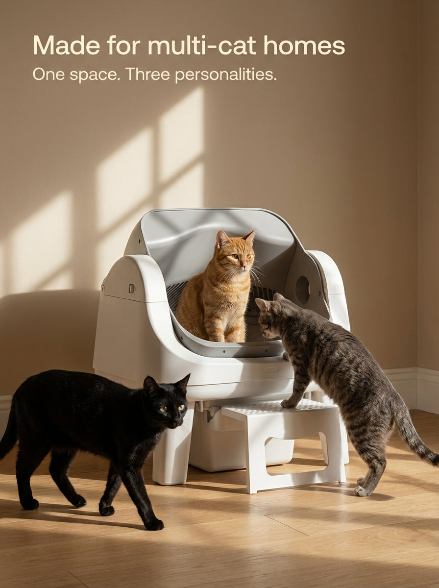 TRAVELO™ 12 Lite Cat Litter Box-Gray