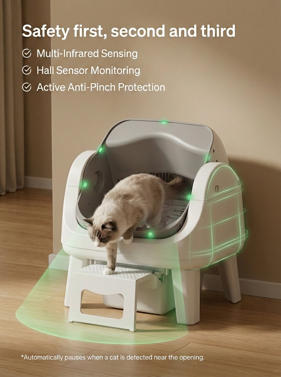 TRAVELO™ 12 Lite Cat Litter Box-Gray