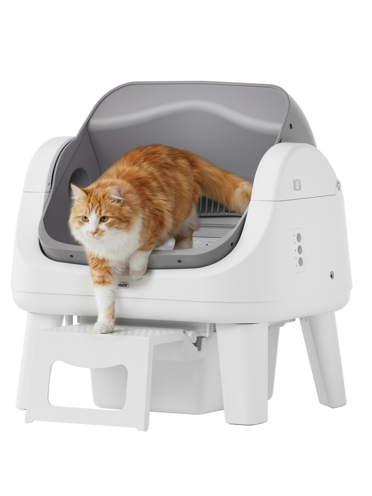 TRAVELO™ 12 Lite Cat Litter Box-Gray
